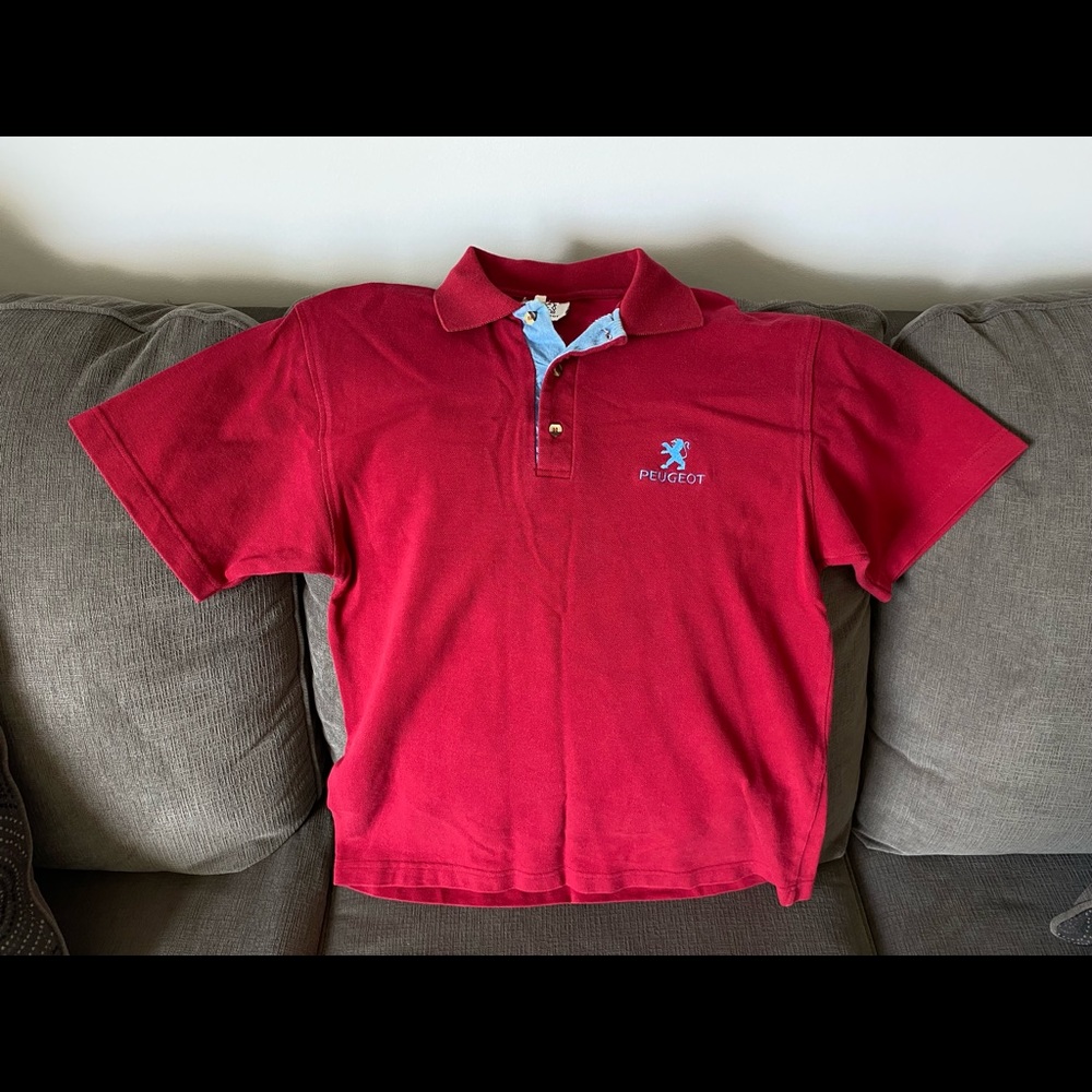 Peugeot golf shirt